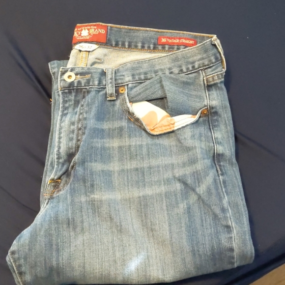 Mens Lucky Jeans 36*32 361 Vintage Straight - Picture 1 of 3